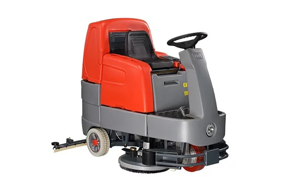 Ride-On Scrubber